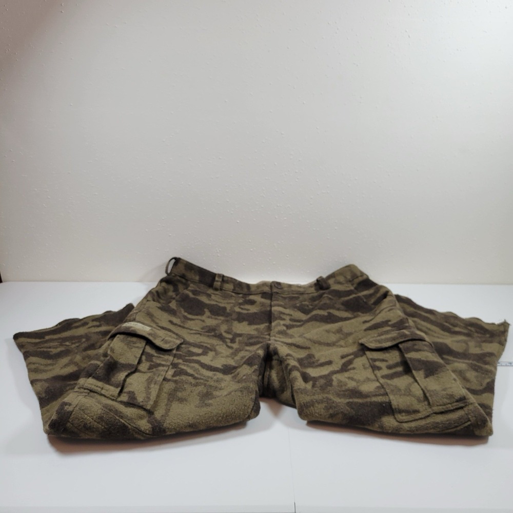 Vintage Columbia Men's Gallatin Range Wool Cargo Camo Hunting Pants Size 44